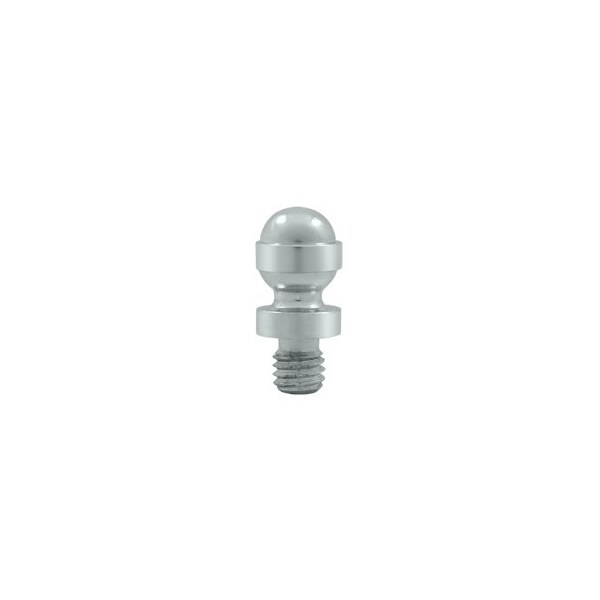 CHAT26 Acorn Tip Cabinet Finial Polished Chrome, 10PK